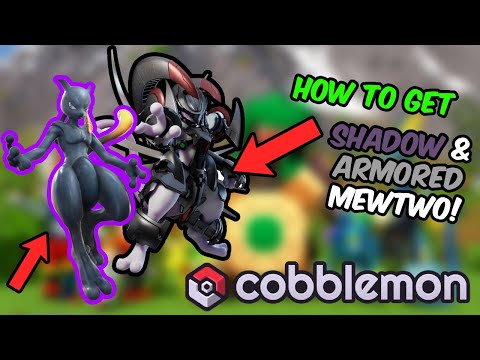 How To Get SHADOW MEWTWO & ARMORED MEWTWO In Cobblemon! | Minecraft Cobblemon