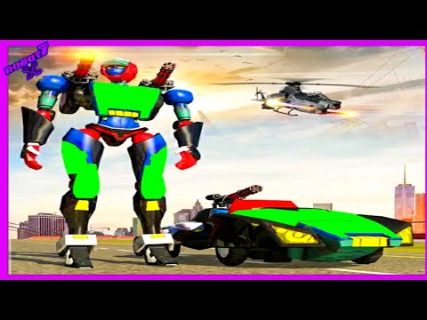 Grand Robot Car Transformation: Robot Car 3D Games Android gameplay