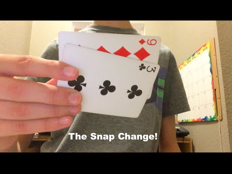 The Snap Change: Color Change And Card Trick Revealed