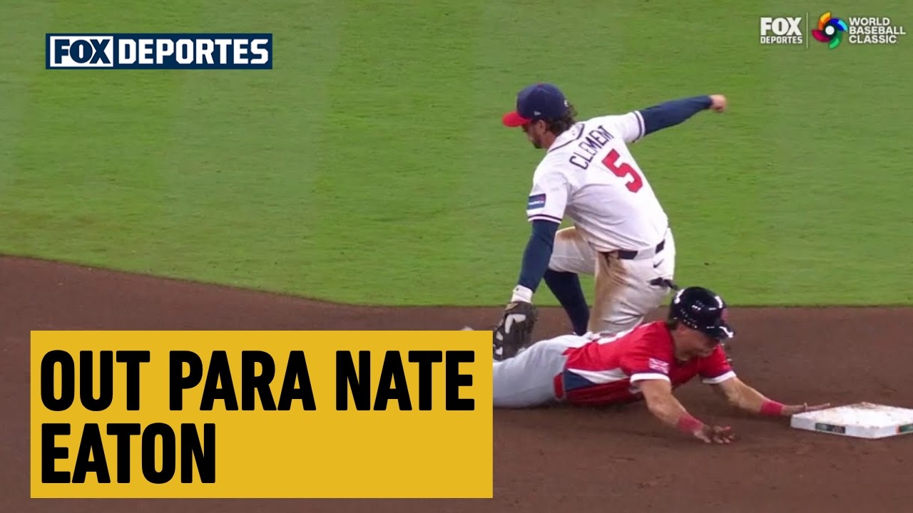 😳😆 OUT PARA Nate Eaton | Gran Bretaña 1-5 Estados Unidos | World Baseball Classic 2026