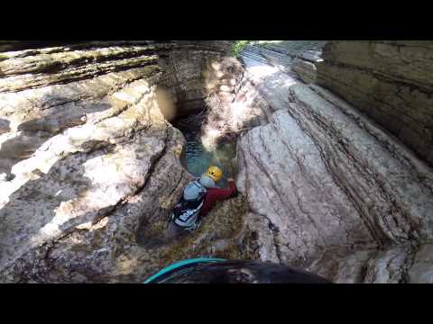 Canyoning in the Val Noana with The Alpine Adventure Agency and the Aquile di San Martino