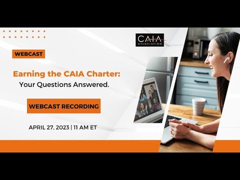Earning the CAIA Charter: Your Questions Answered.