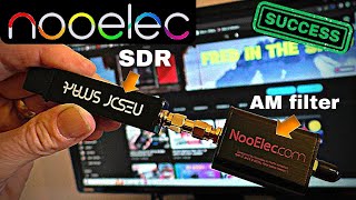 Trying a cheap SDR for CB Radio.  Nooelec RTL +AM broadcast filter. Part 3