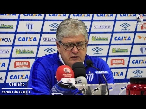 Coletiva Geninho - Avaí 1 x 0 Juventude - Série B - 21/08/2018