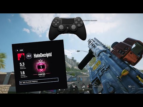 FIRST EVER SHADOW LEGACY #1 CHAMPION - NO RECOIL PS4/XBOX & BEST SENSITIVITY - Rainbow Six Siege