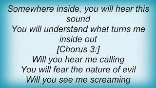 Sinner - The Nature Of Evil Lyrics