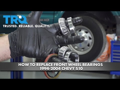 How to Replace Front Wheel Bearings 1994-2004 Chevy S10