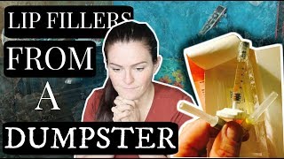 WOMAN FINDS LIP FILLERS IN A DUMPSTER || Reaction || Larissa Joelle