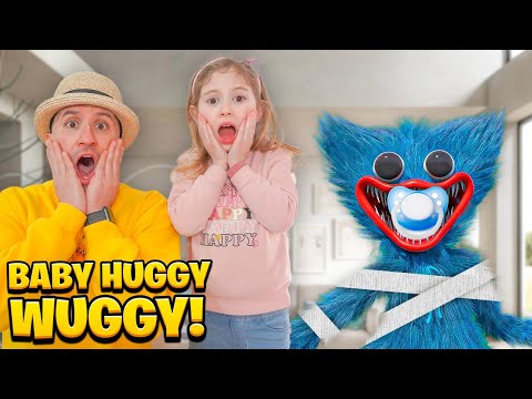 FACCIAMO I BABYSITTER DI BABY HUGGY WUGGY PER 24 ORE! *Poppy Playtime nella VITA REALE! *