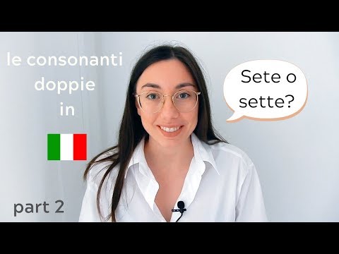 How to pronounce double consonants in Italian (part 2) [ITA audio, subtitled]