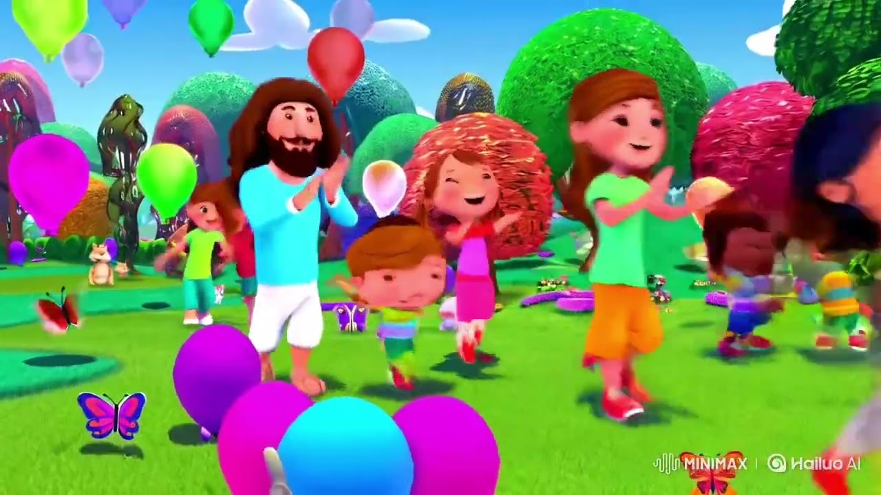 Jesus Me Ama, Sim! | Música Infantil Cristã Super Animada – Jesusinho Kids
