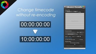 Change the timecode of a video without re-encoding
