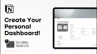 Notion Masterclass: Create a Simple & Effective Dashboard