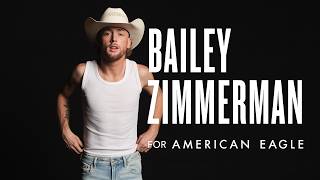 American Eagle Introducing Bailey Zimmerman (Spring 2026) – Official Campaign