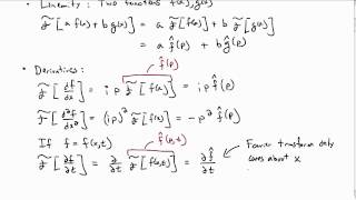 Fourier Transform Technique for Solving PDEs (Part 1)