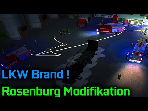 LKW Brand auf Firmengelände ! | Rosenburg Modifikation