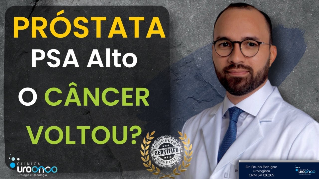 Próstata | Por que o Cancer Pode Voltar se eu Já Fiz a Cirugia ou Radioterapia? Como Tratar