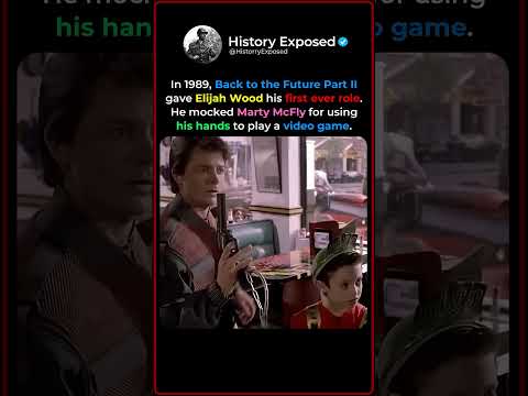 Elijah Wood's First Ever Role Was Roasting Marty McFly 🎬😂