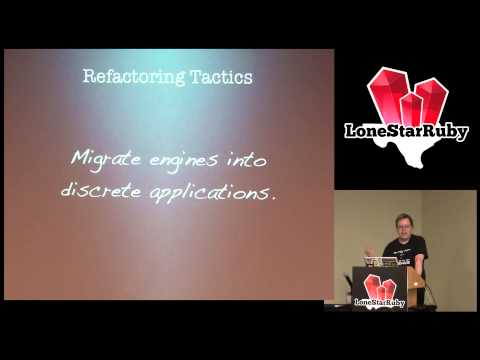 LoneStarRuby Conf 2013 - Refactoring Legacy Apps with APIs and Messages
