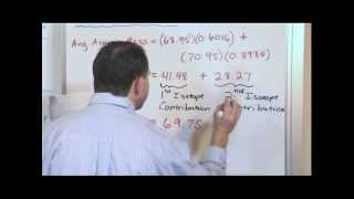 Calculate the Atomic Mass of an Element - Chemistry Tutor
