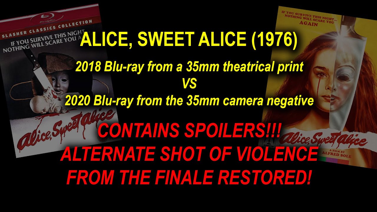 Alice, Sweet Alice (1976) Restored Footage from Negative! SPOILERS!