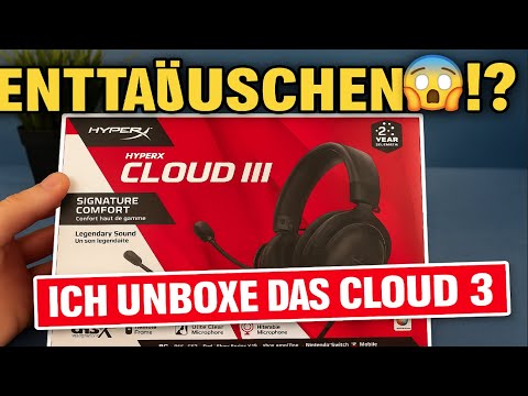 HyperX Cloud 3 UNBOXING – Warum ich enttäuscht bin…