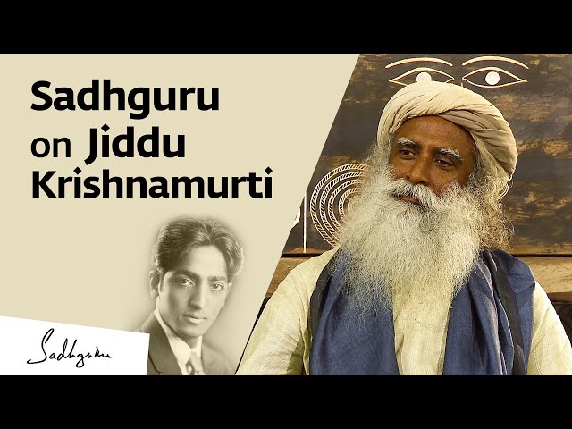 Videouttalande av Jiddu krishnamurti Engelska