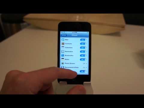 How To Set Up iCloud In iOS 5
