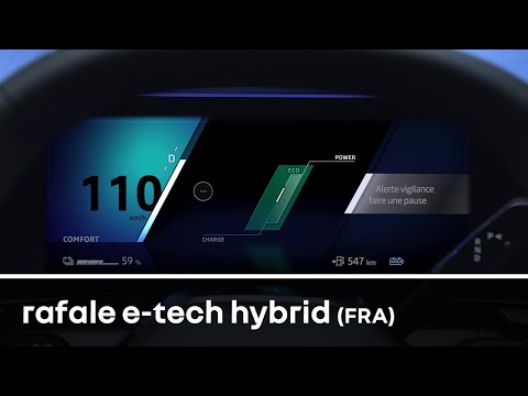 l'alerte vigilance conducteur - Rafale E-Tech Full hybrid - Renault