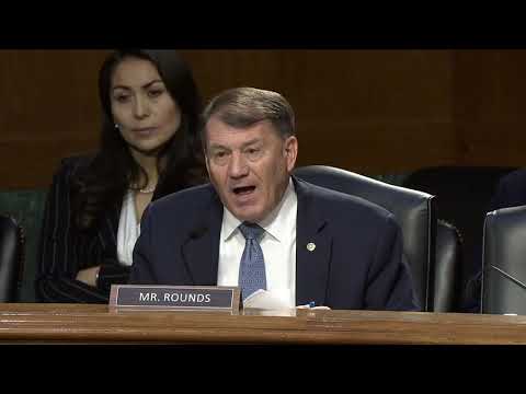 Rounds Questions LTG Joshua Rudd at a Senate Select Committee on Intelligence Hearing