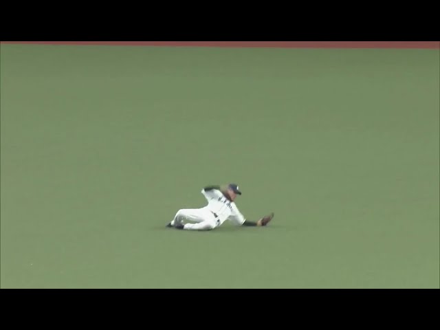 【9回表】華麗に魅せる!! ライオンズ・金子のスライディングキャッチ!! 2020/3/15 L-S