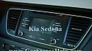 Kia Sedona Stereo Removal = Car Stereo HELP
