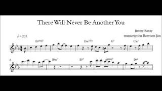There Will Never Be Another You - Jimmy Raney Transcription