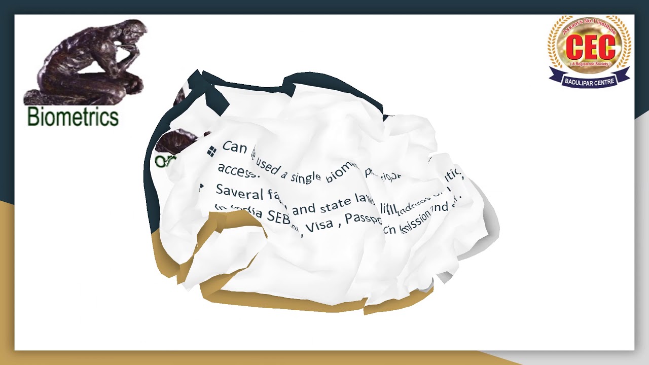 Biometrics PowerPoint Presentation.