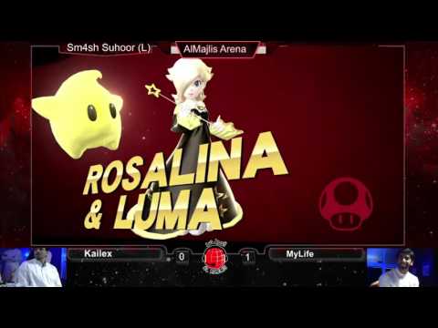 Smash 4 Suhoor: MyLiFe (Rosalina) vs Kailex (Bayonetta, Kailex) - LR5