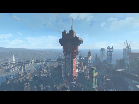 Fallout 4 Mass Fusion no fall damage legs (so helpful)