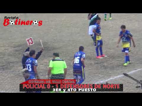 SUPERLIGA,  Policial 0 vs 1 Defensores del Norte