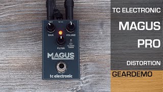Video thumbnail for TC Electronic - Magus Pro - Distrortion (No Talk Geardemo) by Haiko Heinz