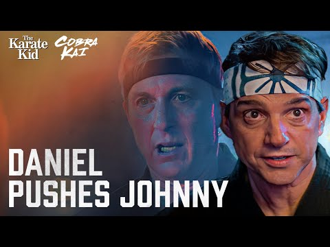 Daniel Pushes Johnny to Defeat Wolf at the Sekai Taikai | Cobra Kai (William Zabka, Ralph Macchio)