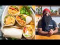 EASY, high protein Buffalo Chickpea Wrap is a MEAL PREP must! | Vegan and Vegetarian Meal Ideas