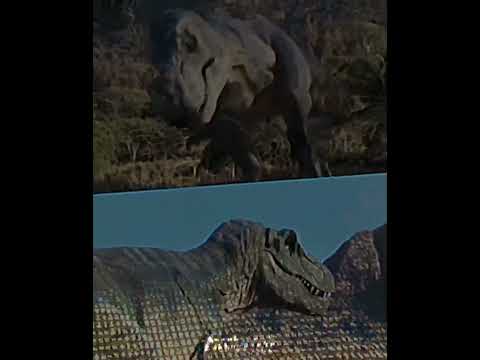 Doe vs Buck. Jurassic World edit. #buck #doe #battle