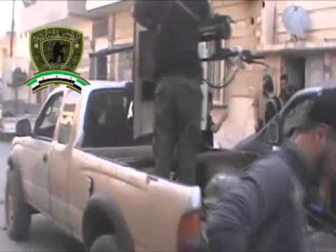 انتشار عناصر كتائب درع الاسلام في القصير في محافظة حمص