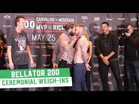 Bellator 200: Ceremonial Weigh-Ins