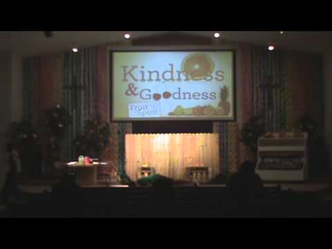 SCF Kindness & Goodness Skit - Fruitology "Goin Fishin Sunday 2013" Video 6 of 11