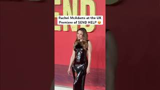 Rachel McAdams hits the red carpet in London for the UK Premiere of SEND HELP!