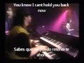 Toto - I Wont Hold You Back (Lyrics - Sub) Live