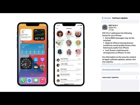 Apple rolling out the iOS 14.2.1 update to fix several serious bugs