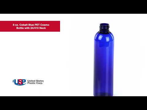 24 oz. Clear PET Smooth Water Bottle with 28mm PCO Neck (Cap Sold  Separately)