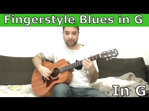 Lesson: Fingerstyle Blues in G (Soloing Ideas Toolbox) - Guitar Tutorial w/ TAB