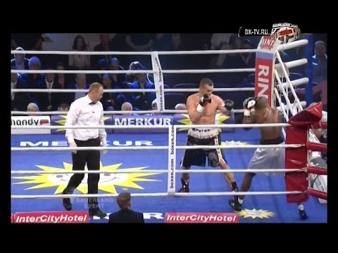 Mateusz Masternak vs Ben Nsafoah full fight 27.09.2014 Louise ShCotton